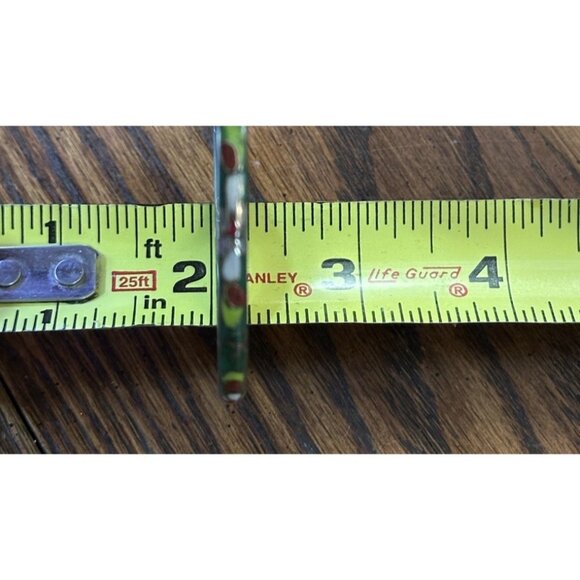 5 Floral Cloisonne Enamel Bangle Bracelets Red, Green, White, Black, Ivory - Picture 7 of 7